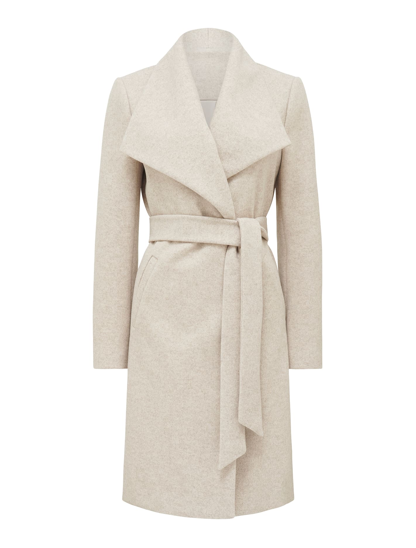 Annika Shawl Collar Wrap Coat