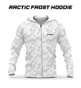 Arctic Frost White GymX Hoodie