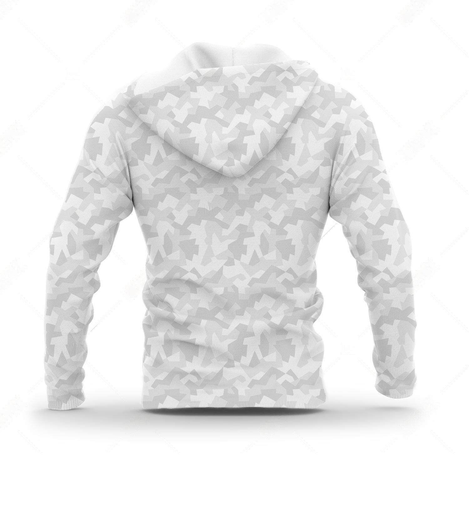 Arctic Frost White GymX Hoodie