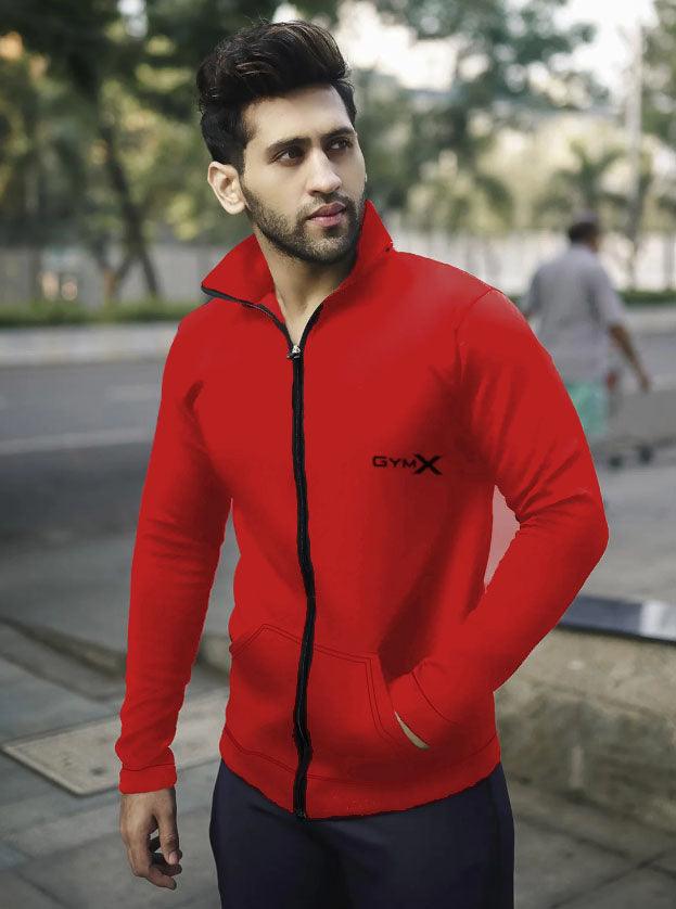 Armour GymX Jacket: Red Hot - Sale