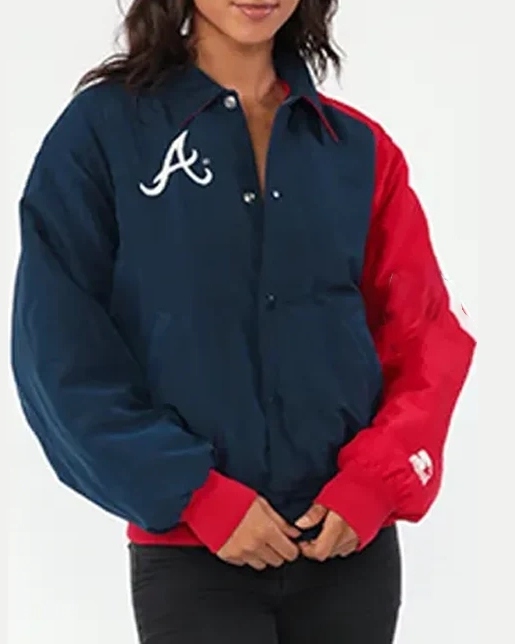 Atlanta Braves Vintage Jacket - William Jacket