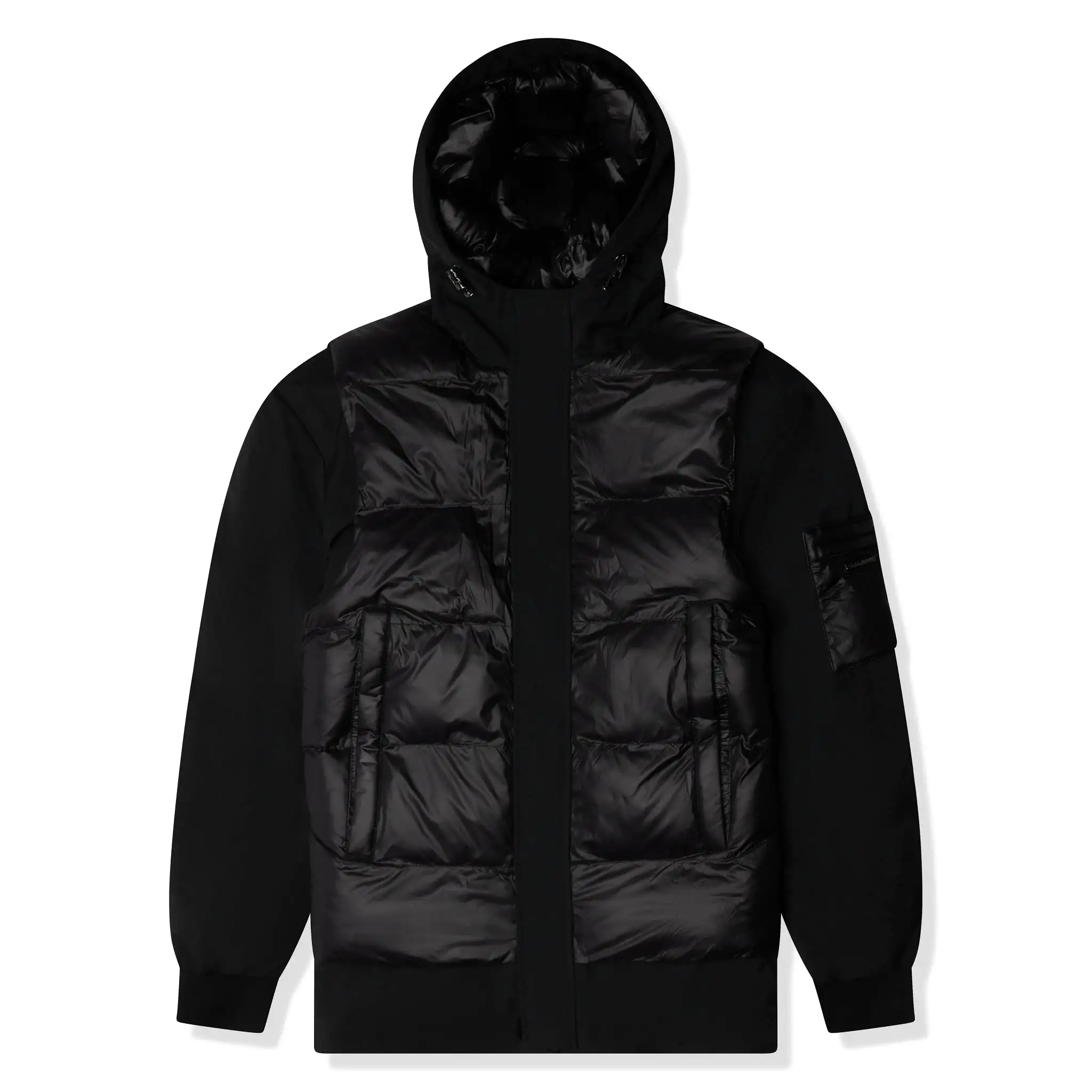 Azat Mard Black Down Puffer Jacket