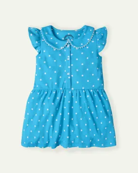 Blue Polka Dots Dress