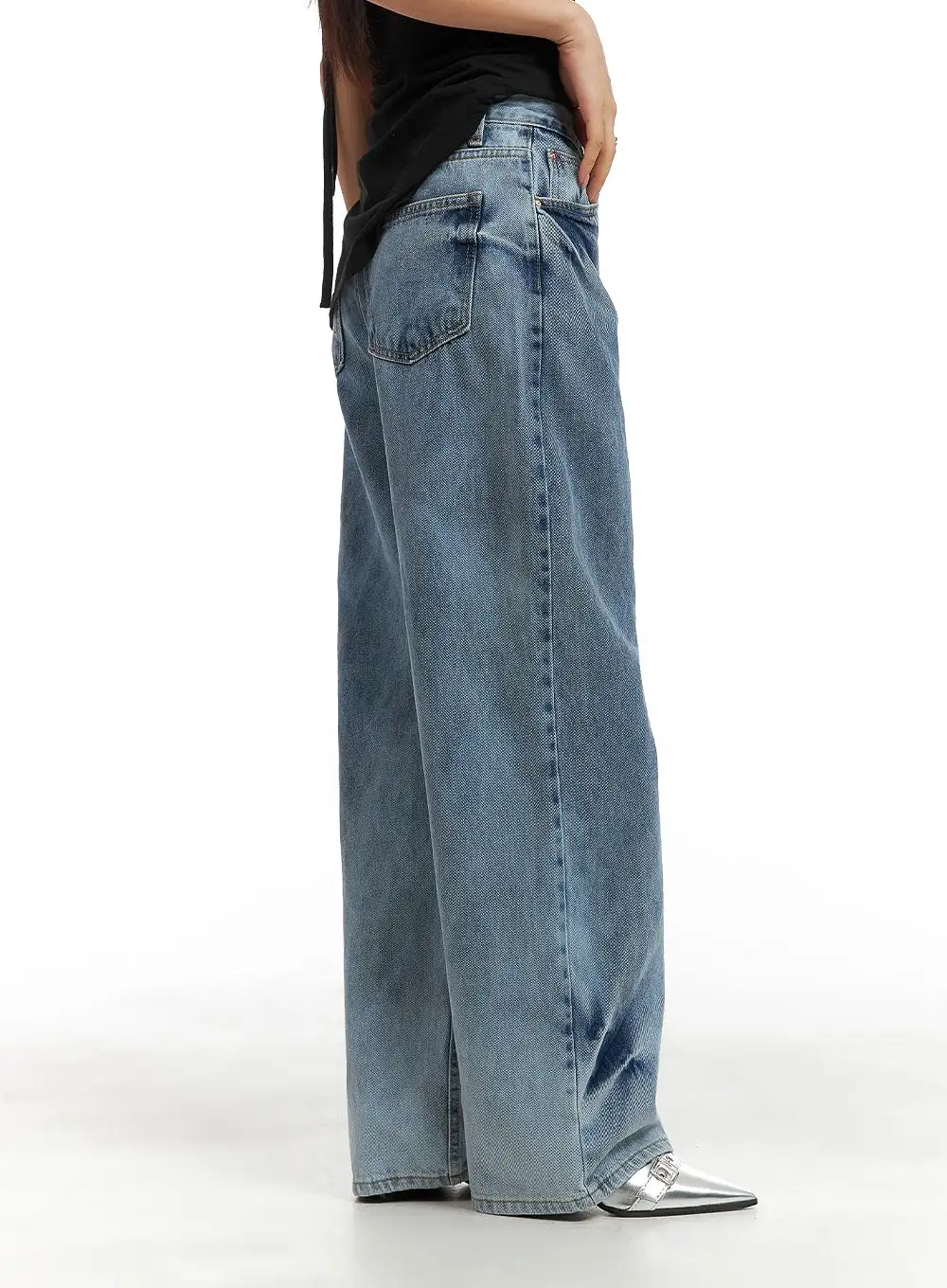 Bootcut Wide Leg Jeans CM422