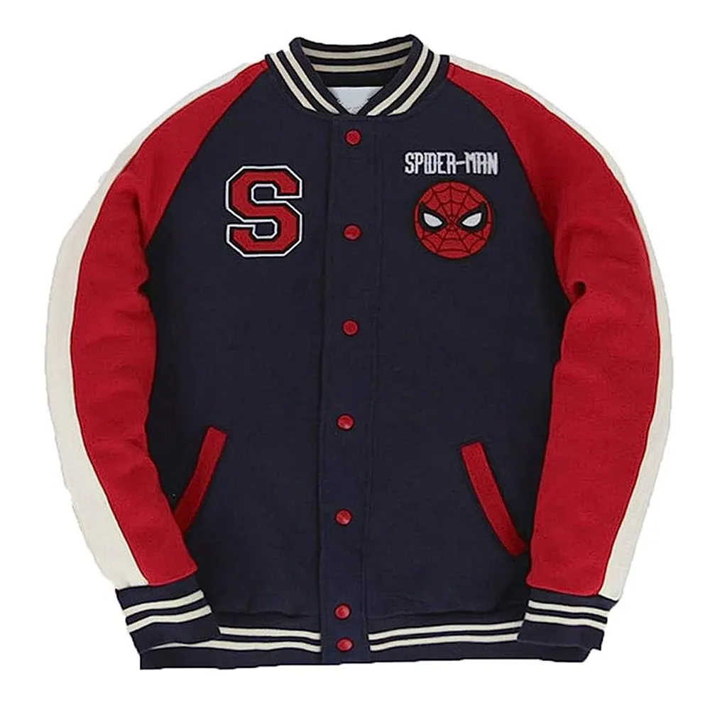 Buy Spiderman Varsity Jacket On Sale - William Jacket