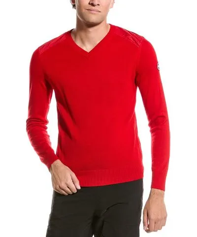 Canada Goose Mcleod Wool V-Neck Sweater