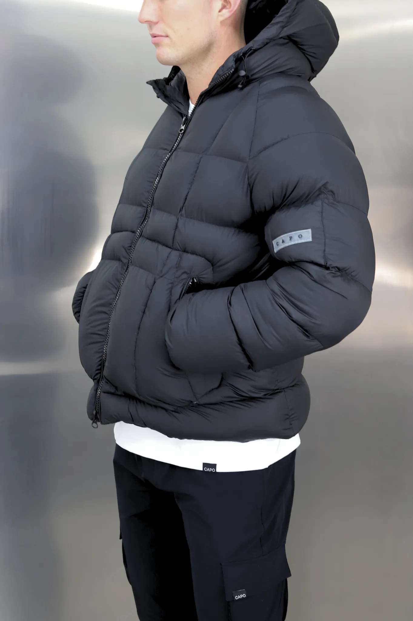 Capo CUBE Coat Jacket - Black