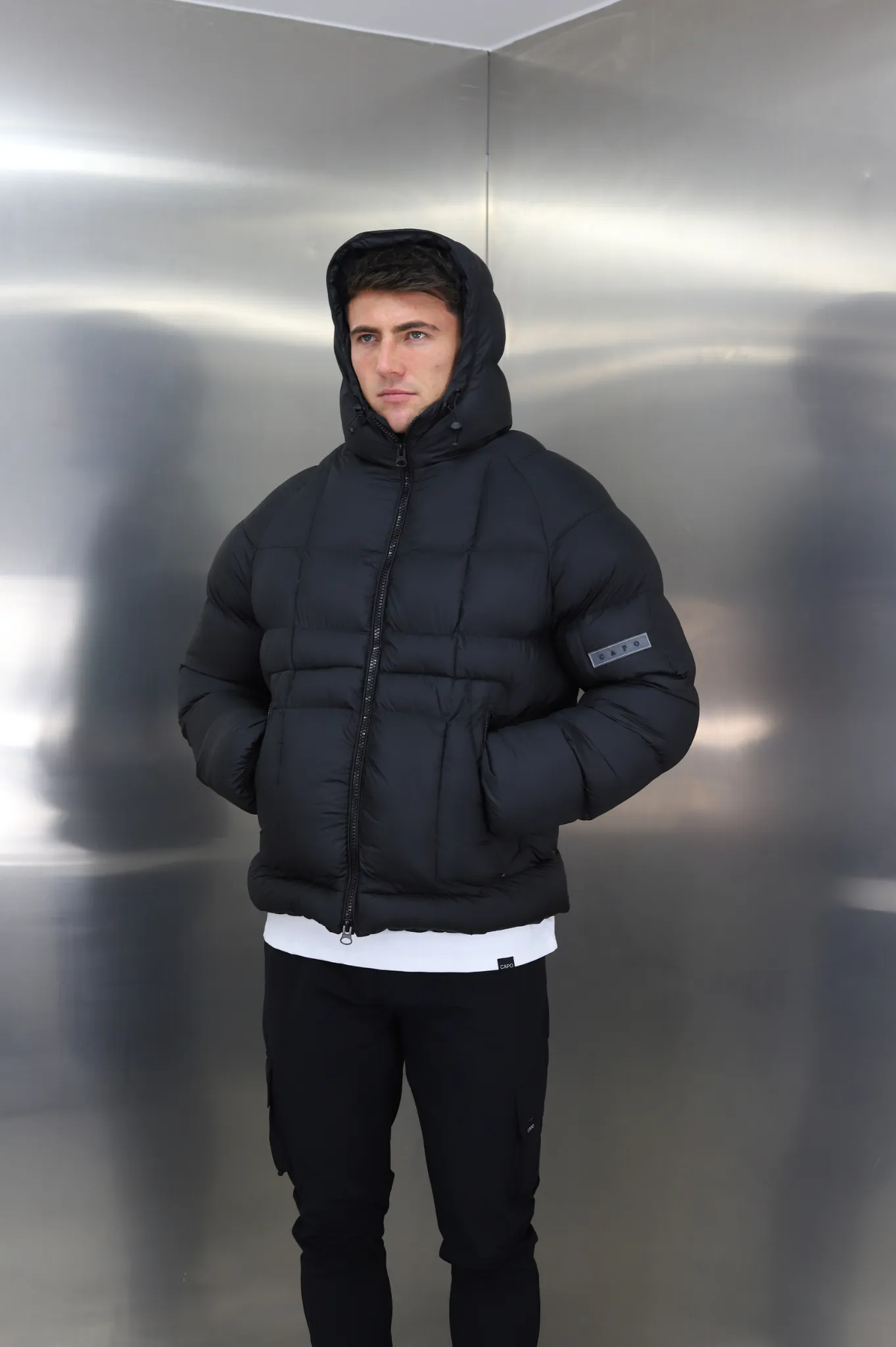 Capo CUBE Coat Jacket - Black