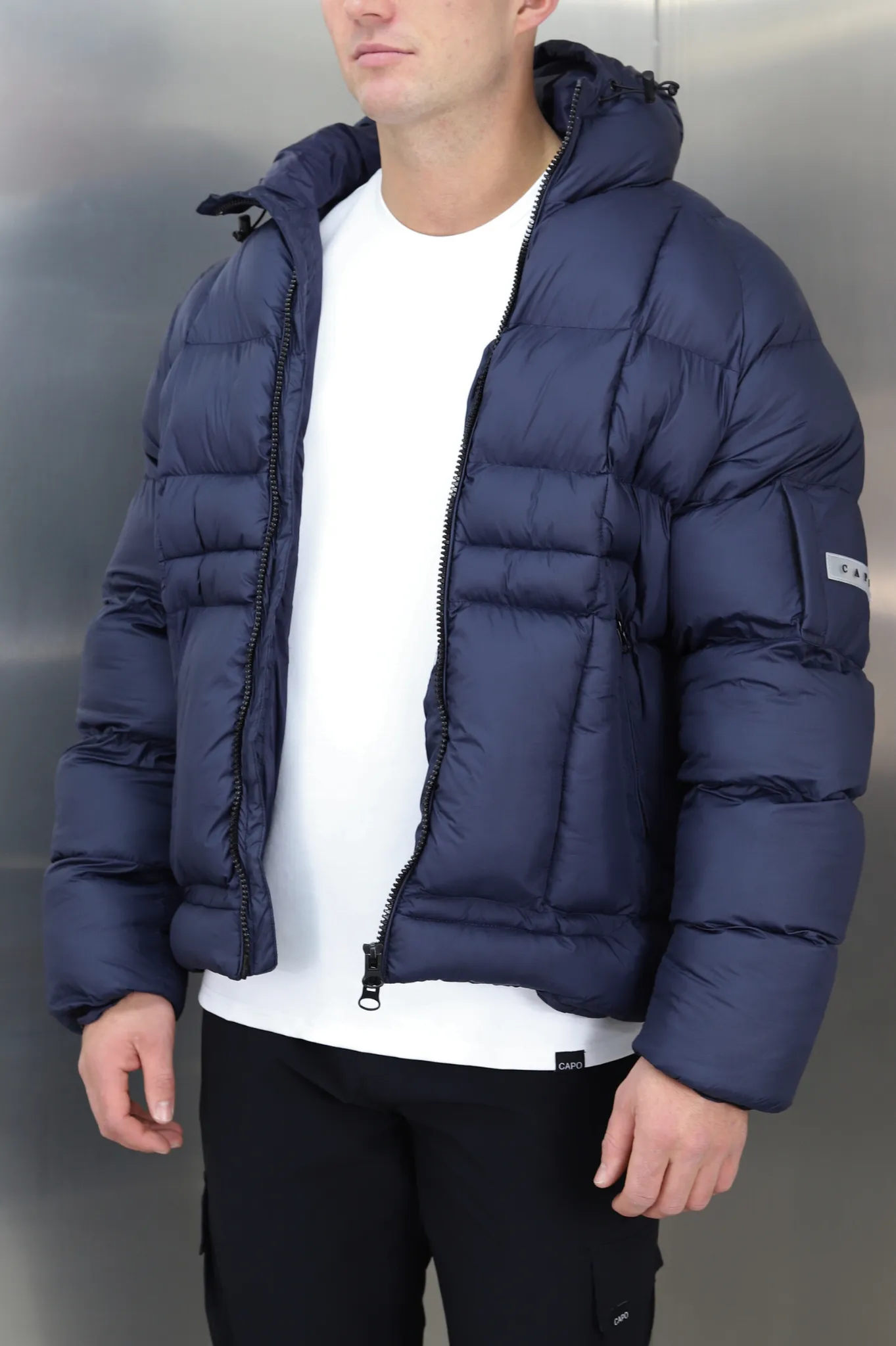 Capo CUBE Coat Jacket - Navy