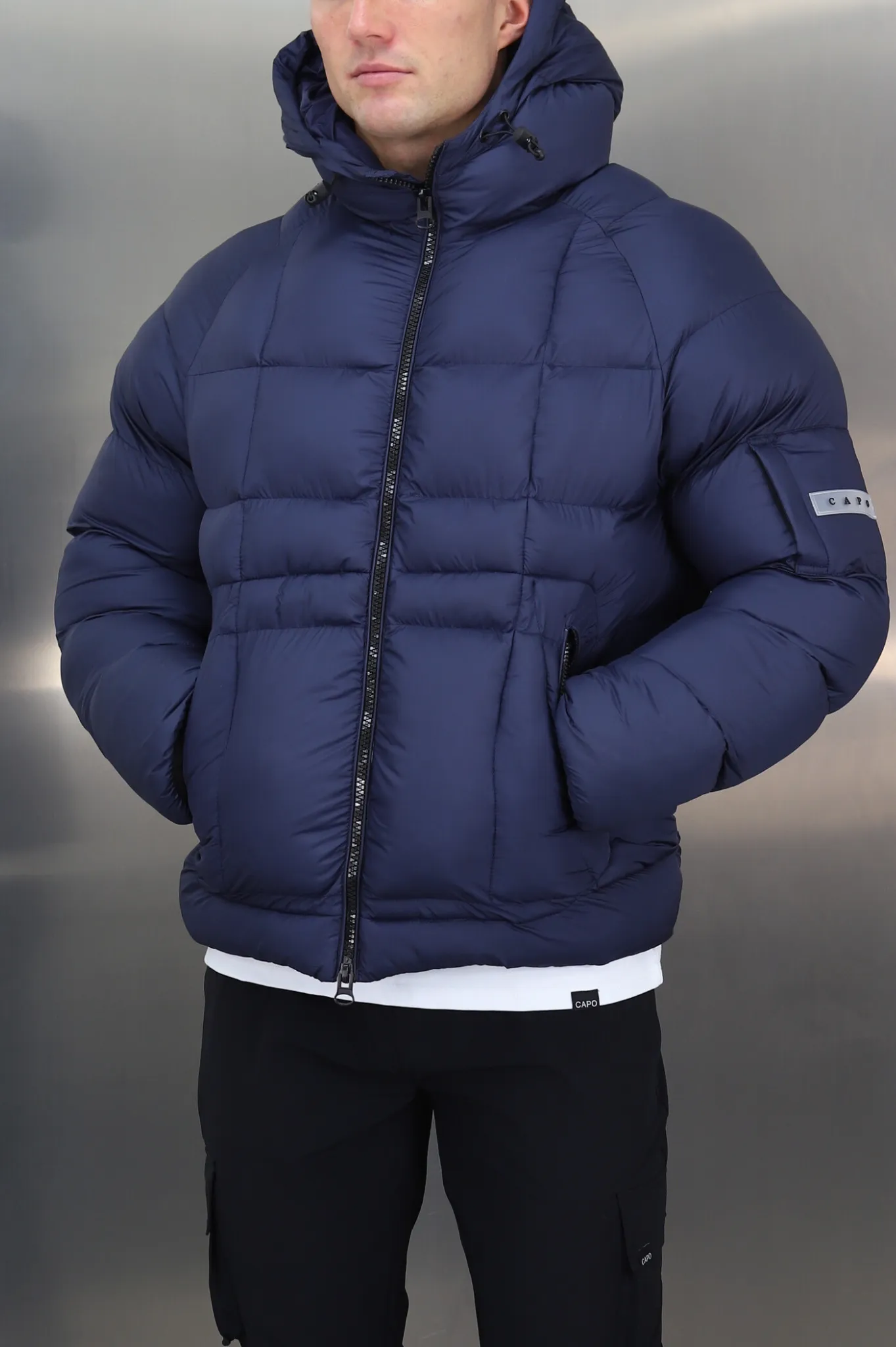 Capo CUBE Coat Jacket - Navy