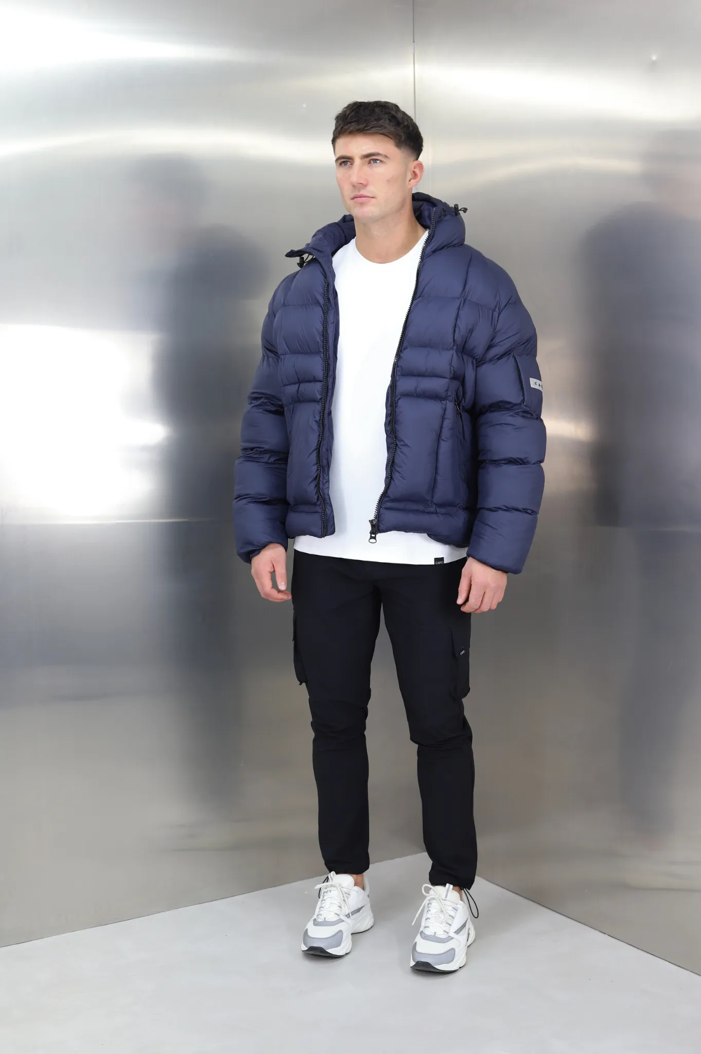 Capo CUBE Coat Jacket - Navy