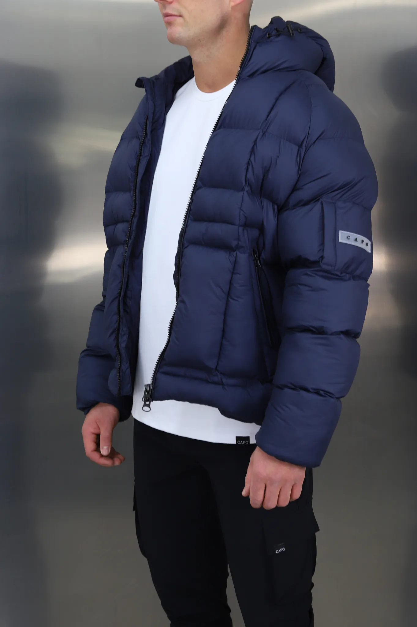 Capo CUBE Coat Jacket - Navy