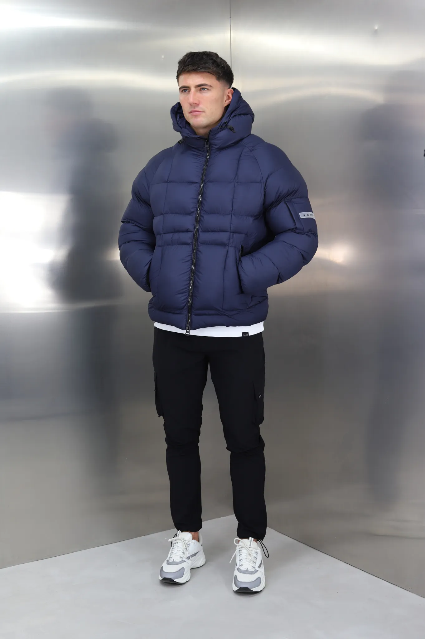 Capo CUBE Coat Jacket - Navy