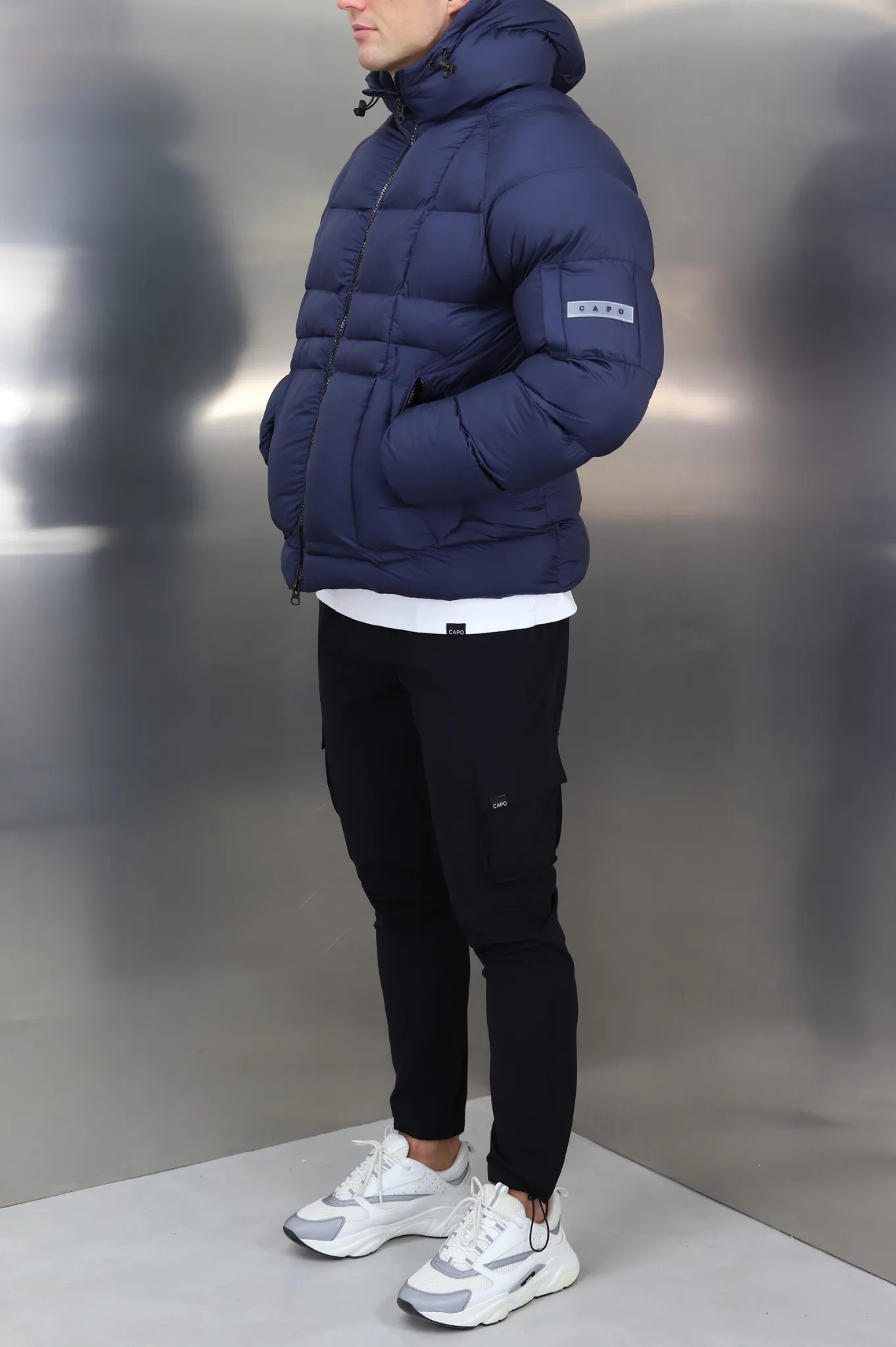 Capo CUBE Coat Jacket - Navy