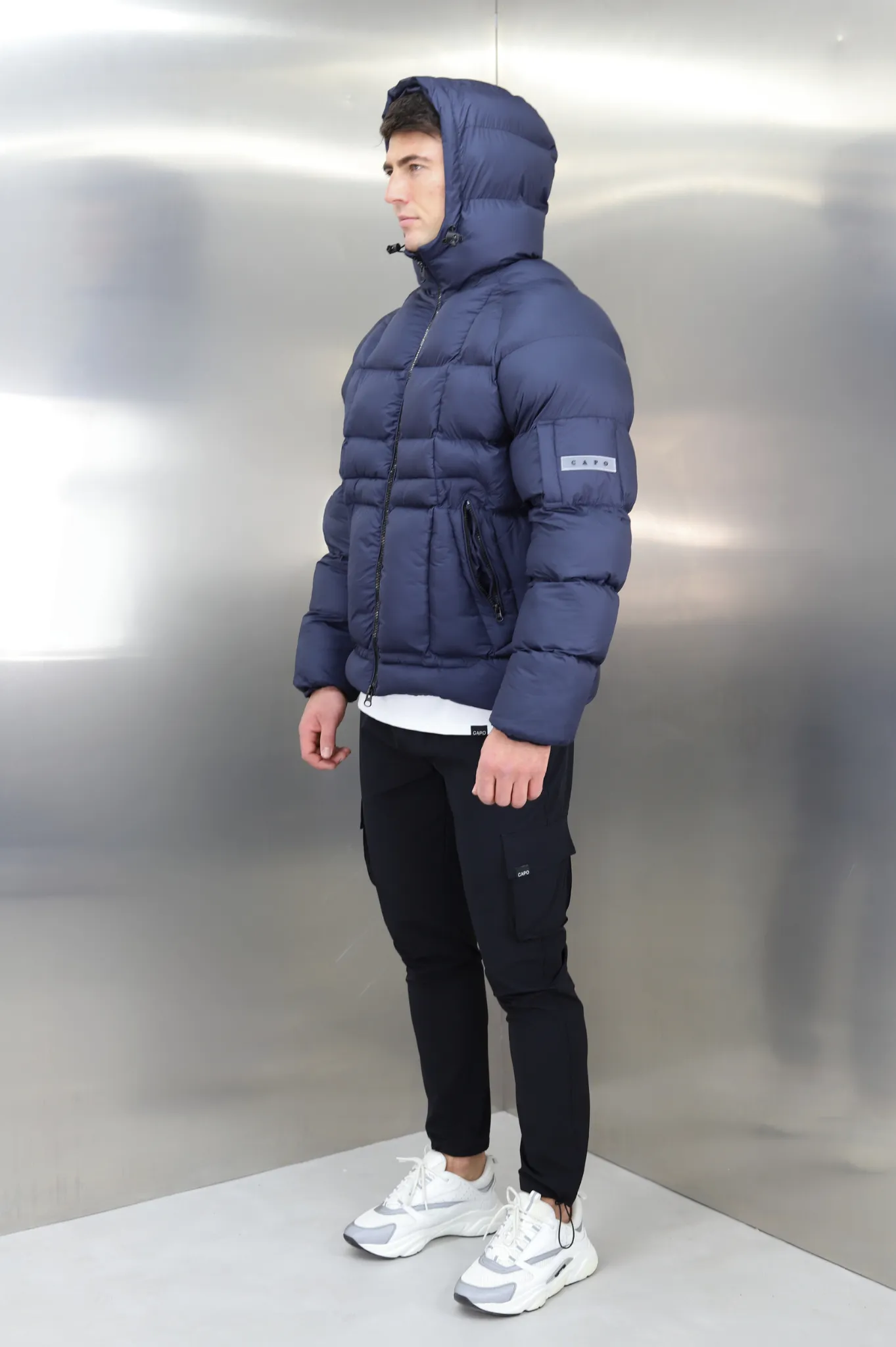 Capo CUBE Coat Jacket - Navy