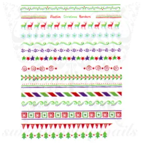 Christmas Nail Art Nail Stickers