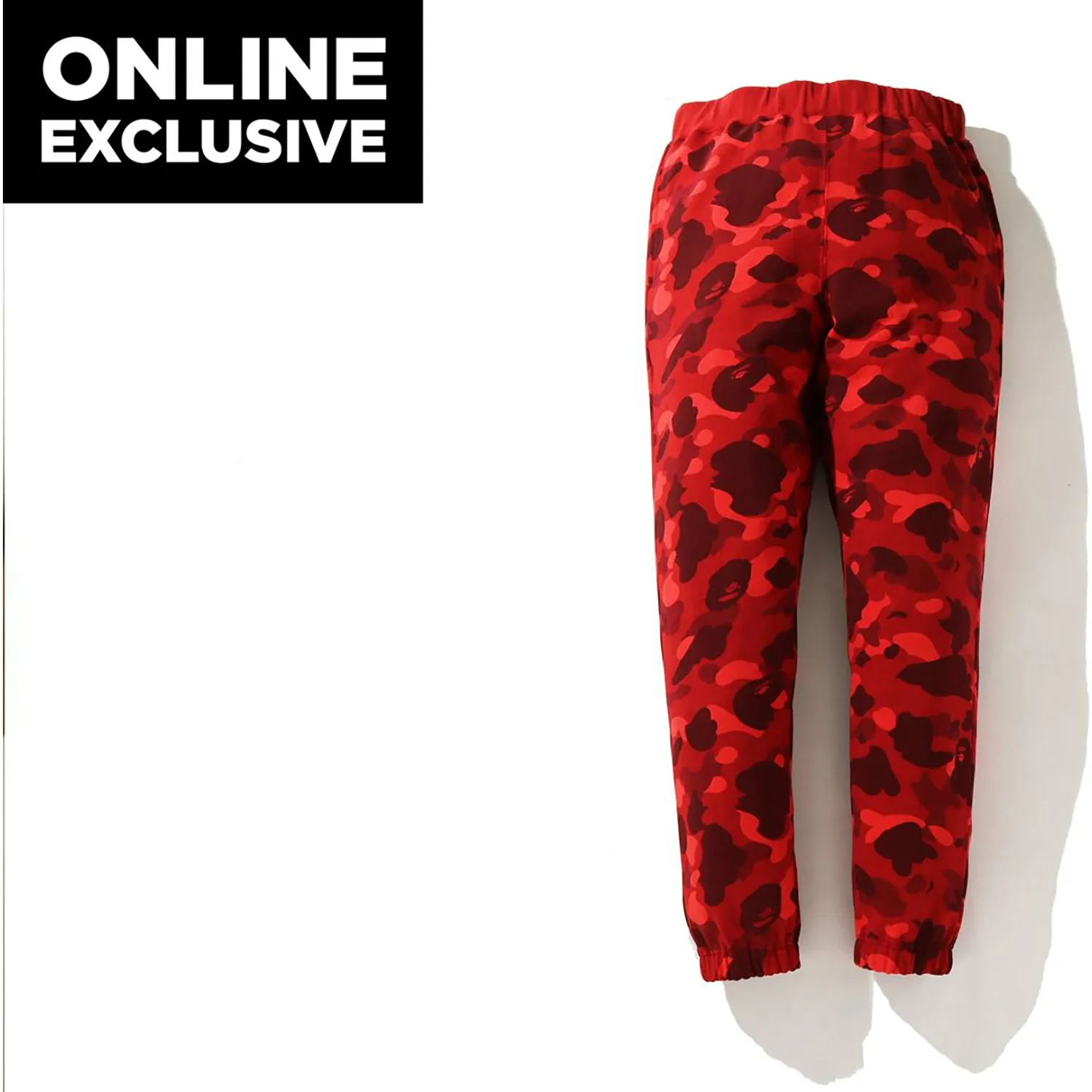 COLOR CAMO SWEAT PANTS BAPEC MENS