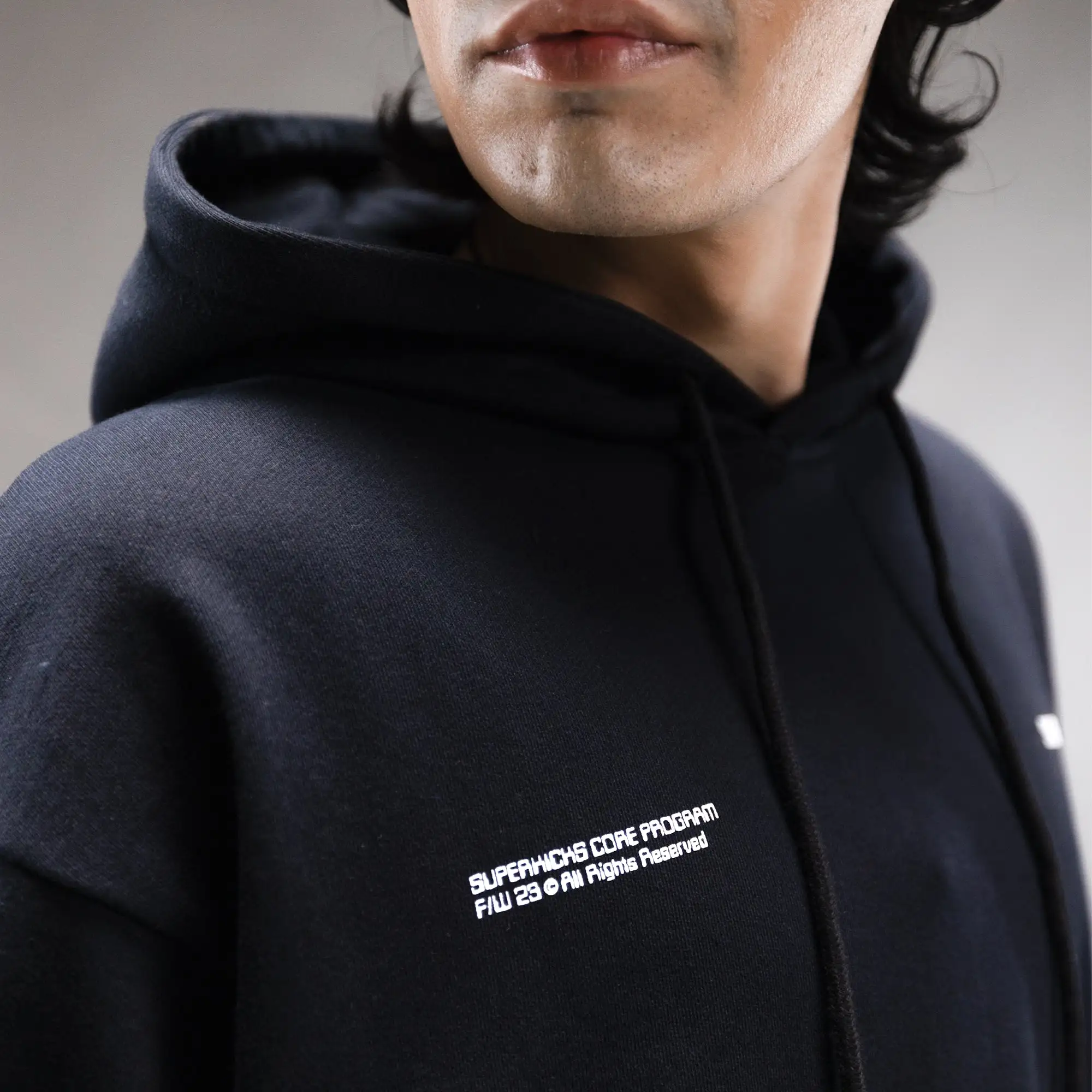 CORE 3.0 UNISEX HOODIE “BLACK”