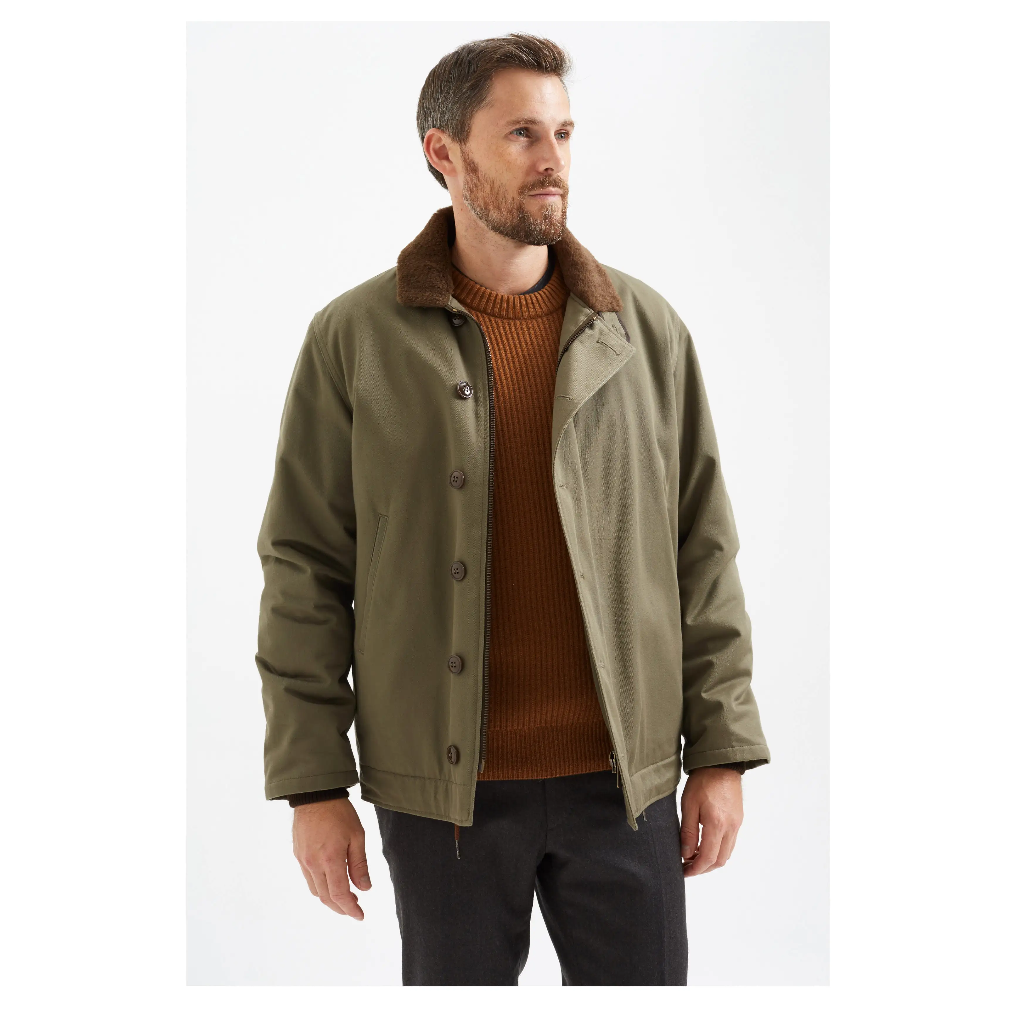 DECK JACKET KHAKI