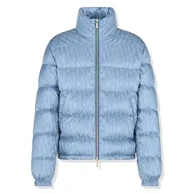 Dior Oblique Blouson Blue Down Jacket