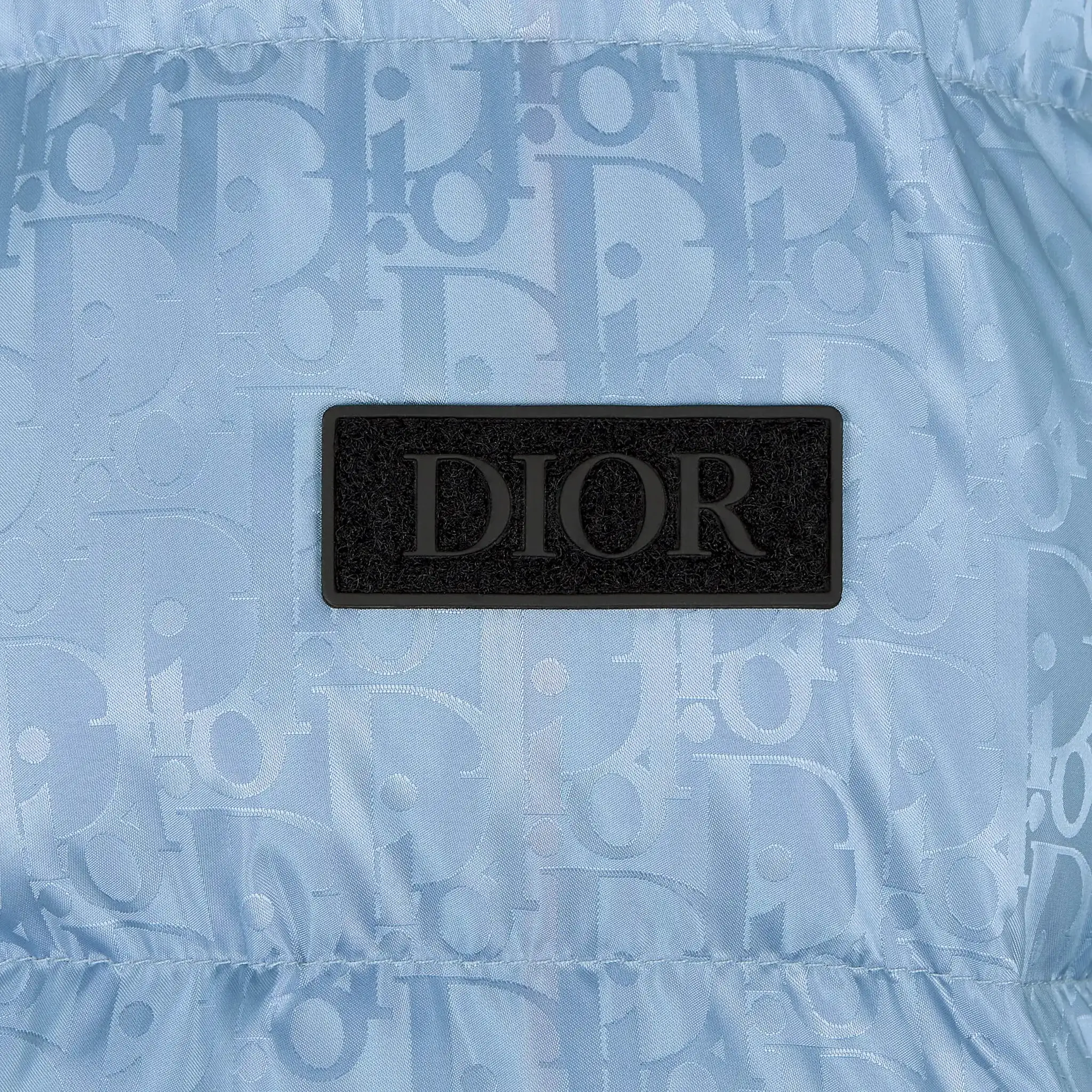 Dior Oblique Blouson Blue Down Jacket