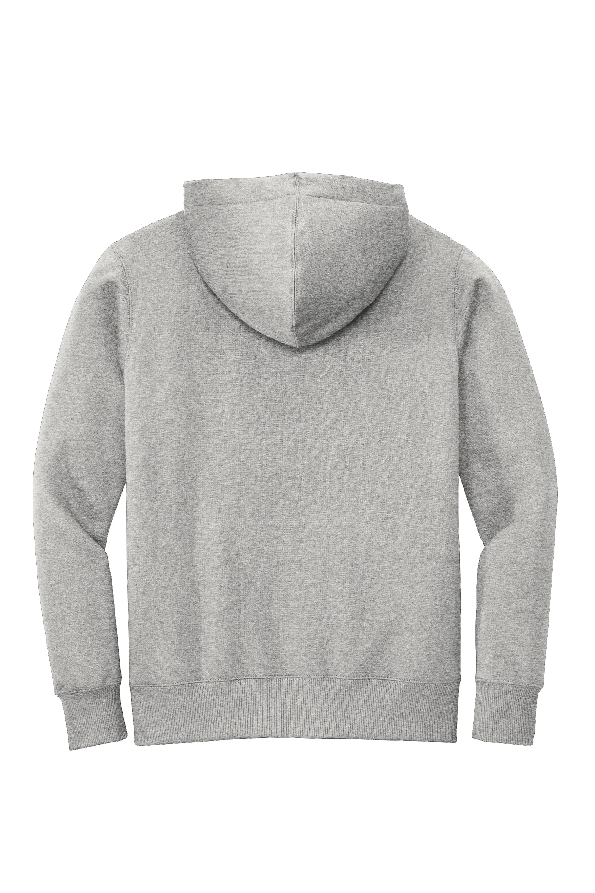 District Perfect Weight Fleece Unisex Hoodie - Heathered Steel