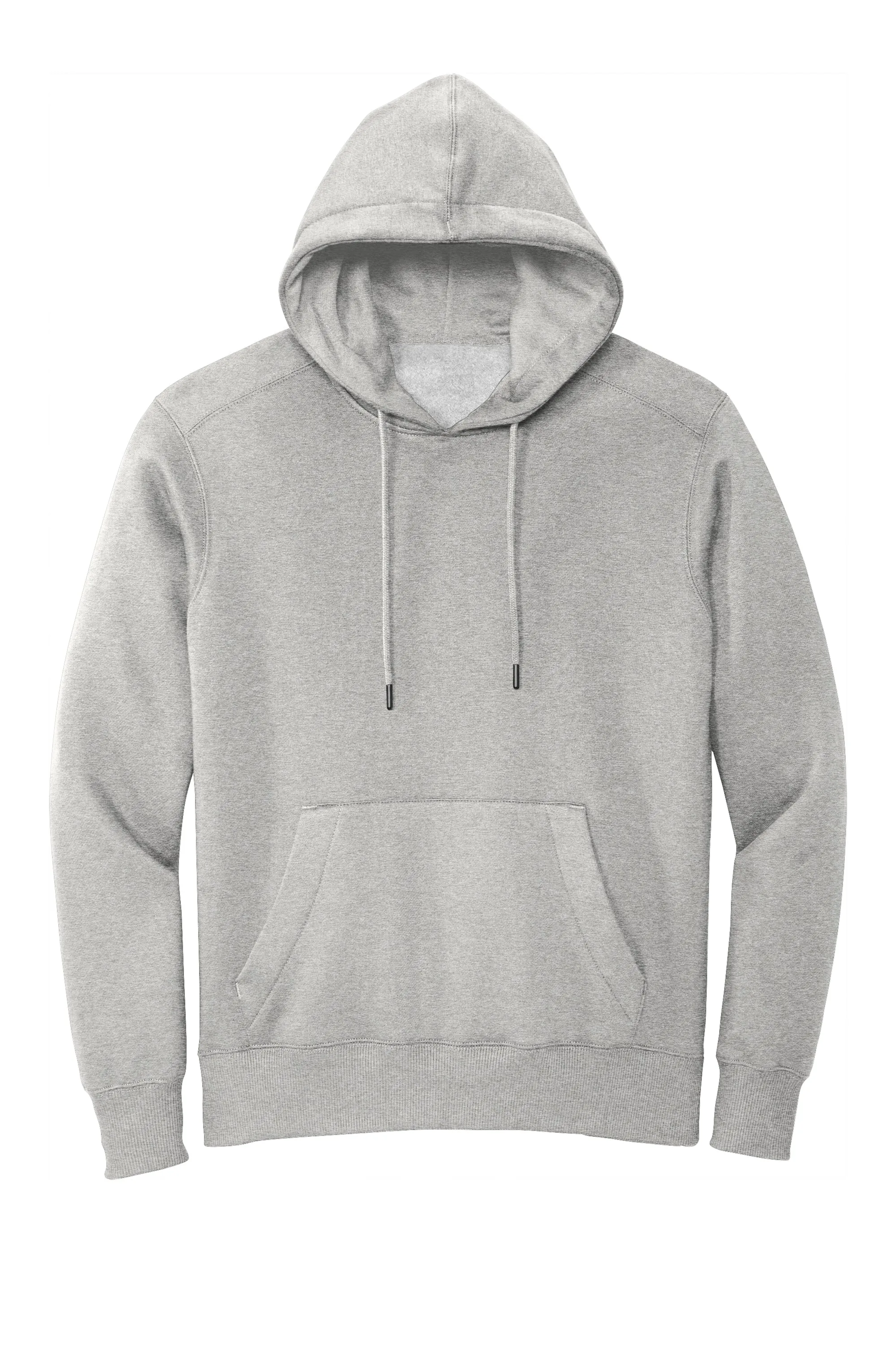 District Perfect Weight Fleece Unisex Hoodie - Heathered Steel