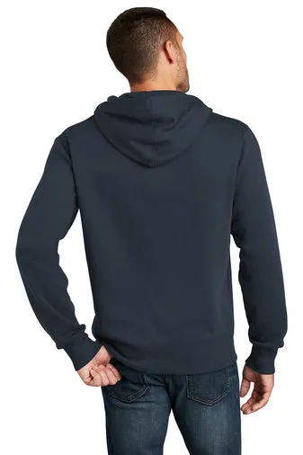 District Perfect Weight Fleece Unisex Hoodie - New Navy