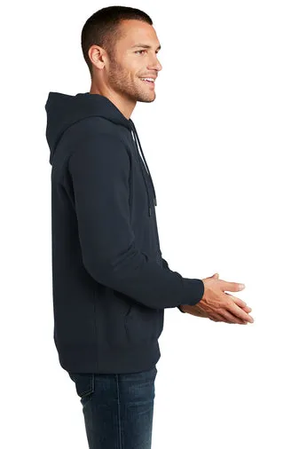 District Perfect Weight Fleece Unisex Hoodie - New Navy