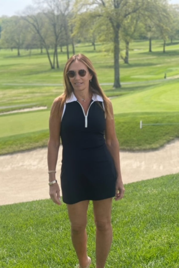 DTD Black Golf & Tennis Dress