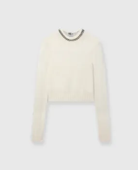 Falabella Chain Fine-Knit Sweater