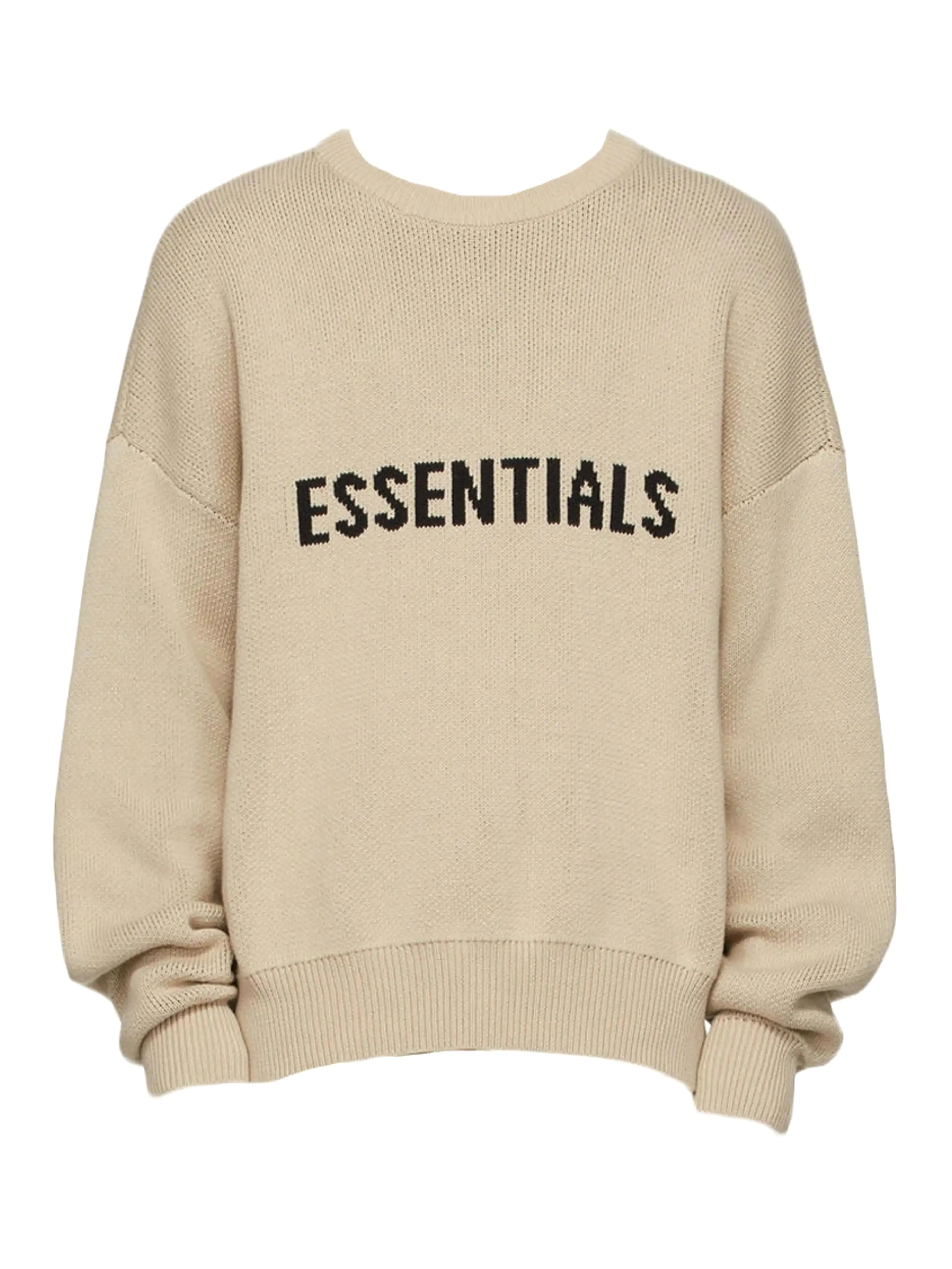 Fear of God Essentials X SSENSE Exclusive Pullover Sweater Linen [FW21]