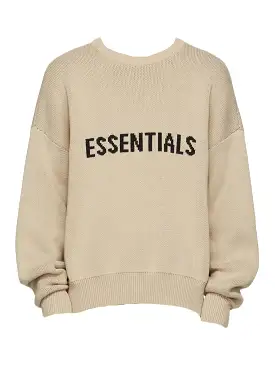 Fear of God Essentials X SSENSE Exclusive Pullover Sweater Linen [FW21]