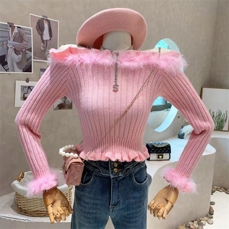 Fluffy Princess Sweater Top