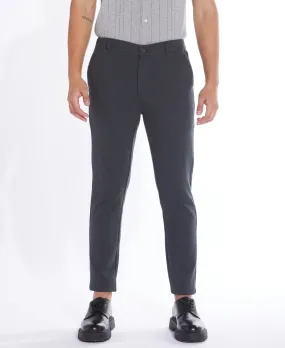 Gano Slim Knit Pants (Dark Charcoal)