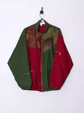 Green & Red Fashion Shell Jacket