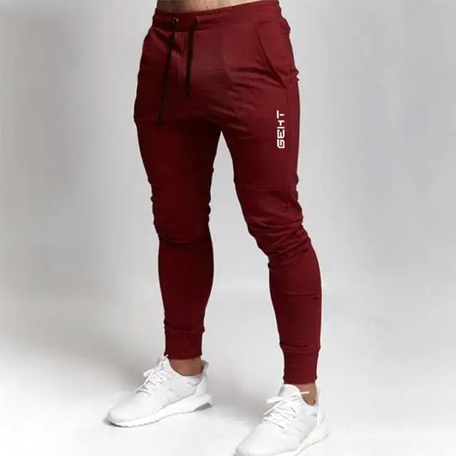 Gyms Jogging  Fitness Casual Long Pants Workout Skinny Sweatpants