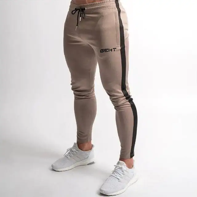 Gyms Jogging  Fitness Casual Long Pants Workout Skinny Sweatpants