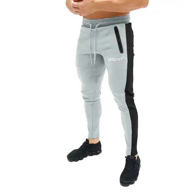 Gyms Jogging  Fitness Casual Long Pants Workout Skinny Sweatpants