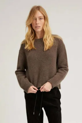 Heavy Cashmere Sweater - Truffle