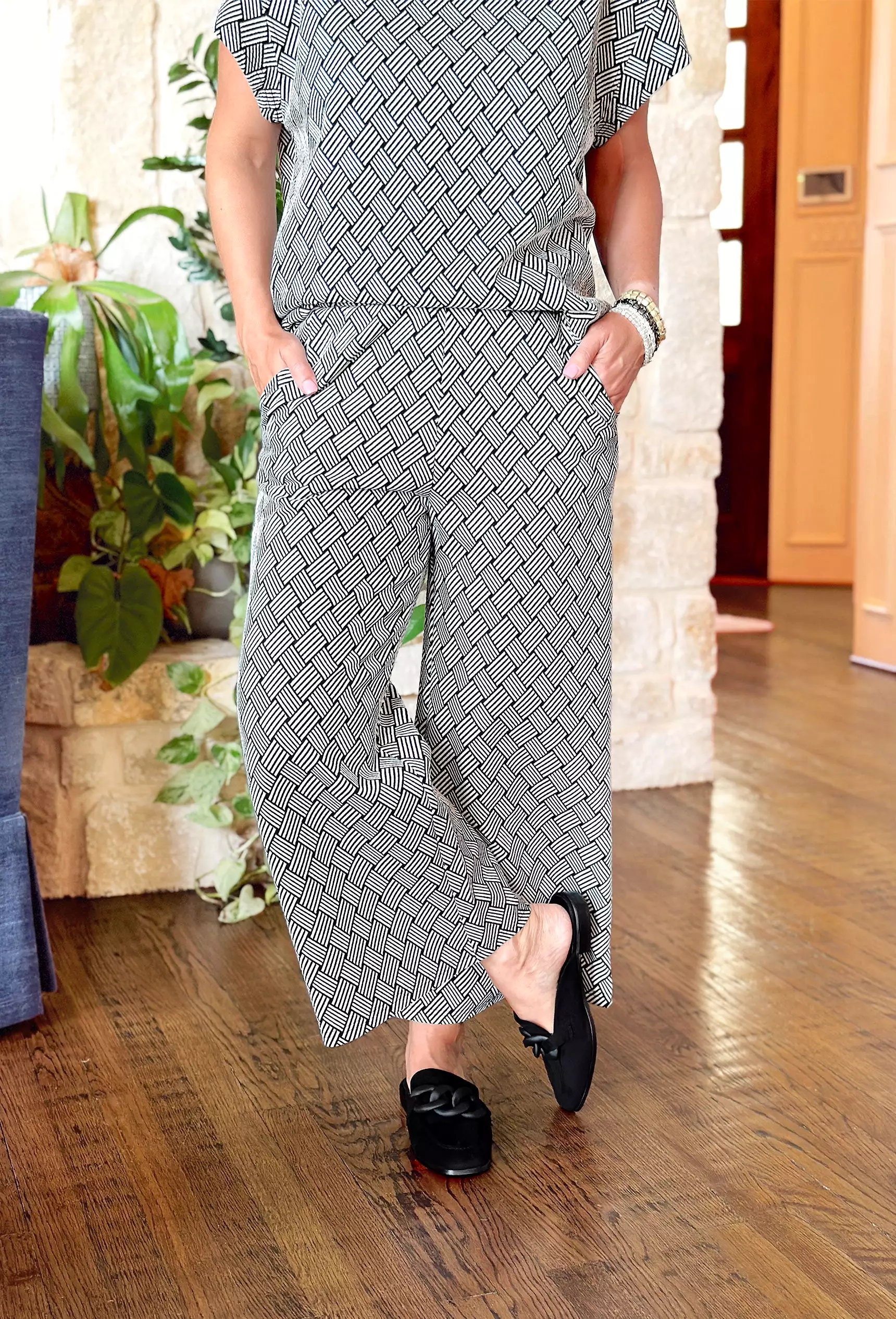 Hello Cozy Wide Leg Pants