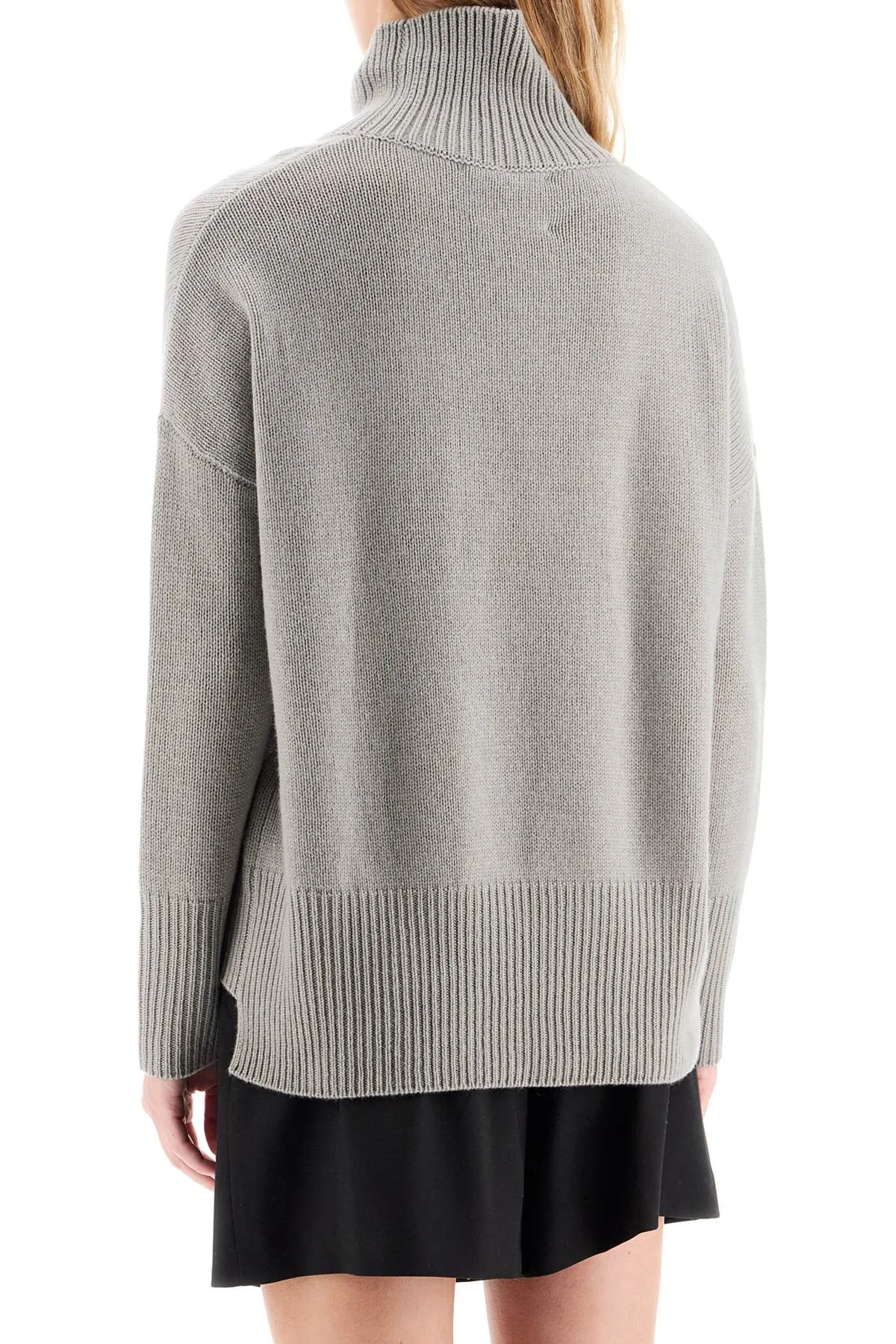 high-necked heidi pullover sweater