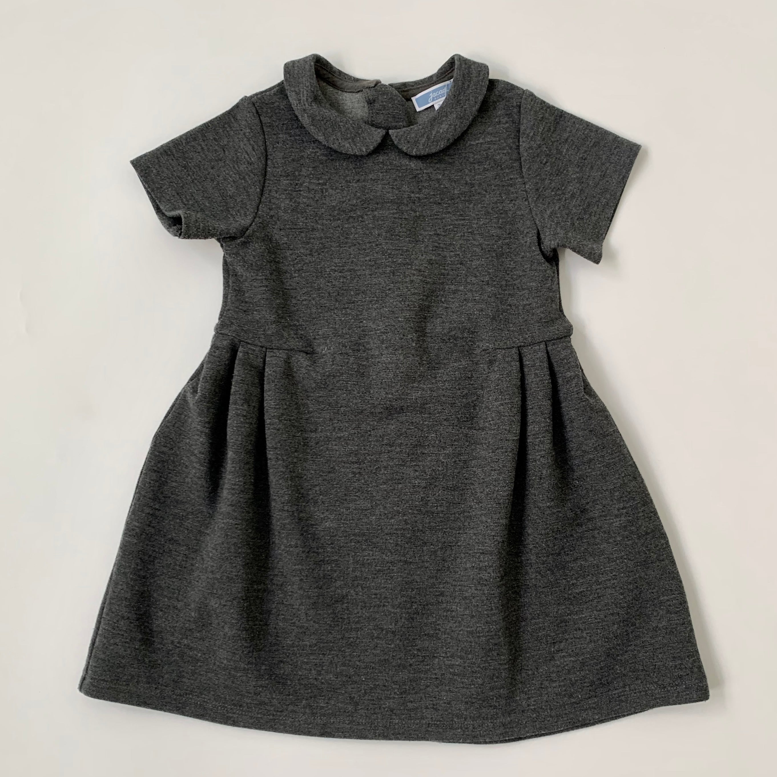 Jacadi Grey Jersey Dress: 3 Years