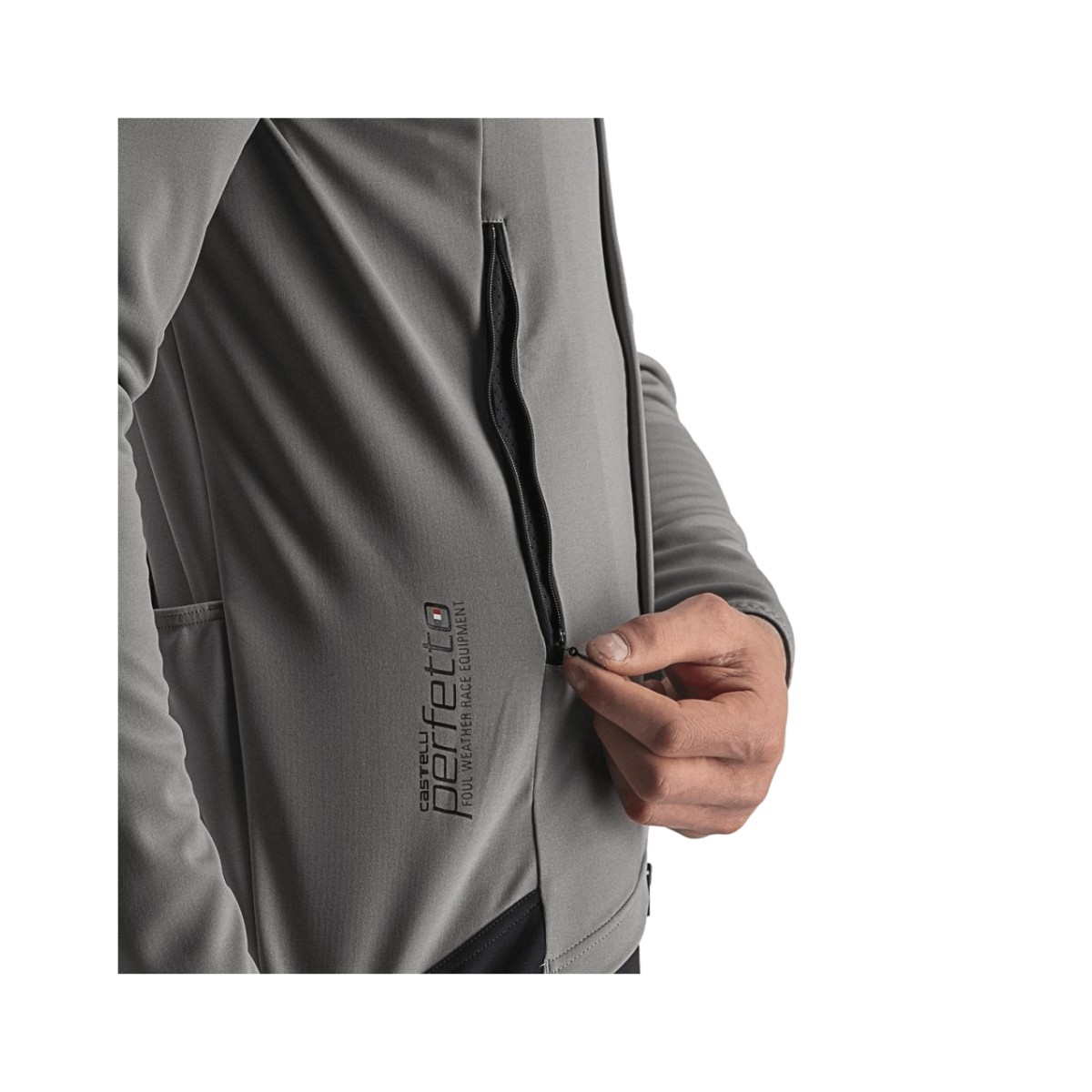 Jacket Castelli Perfetto Ros 2 Grey