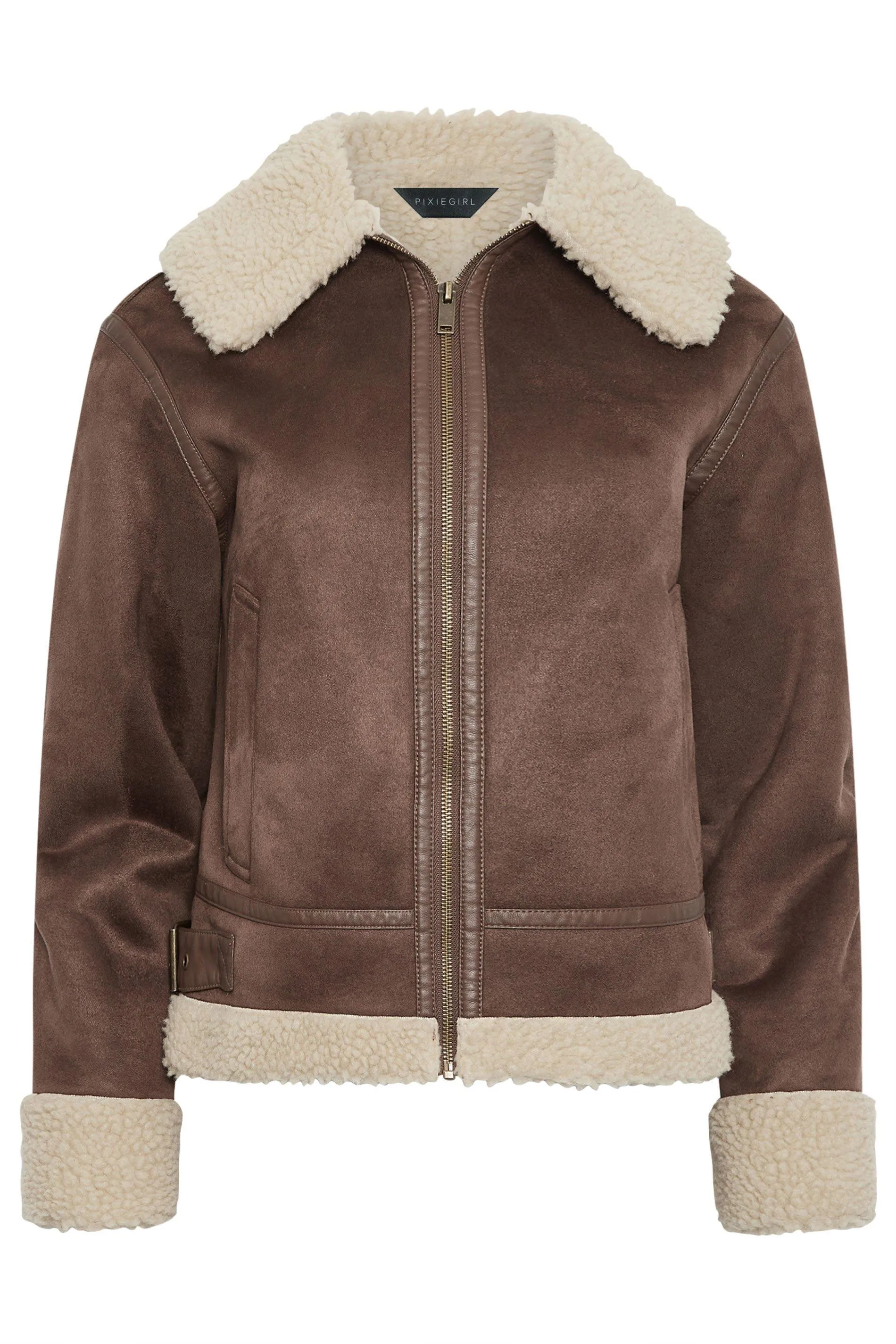 Jackets & Coats | Petite Aviator Jacket | PixieGirl