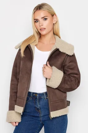 Jackets & Coats | Petite Aviator Jacket | PixieGirl