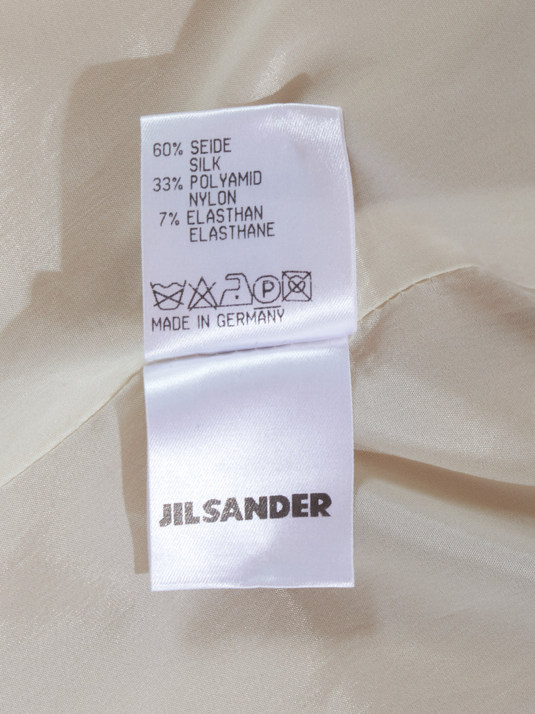 Jil Sander Beige Suit