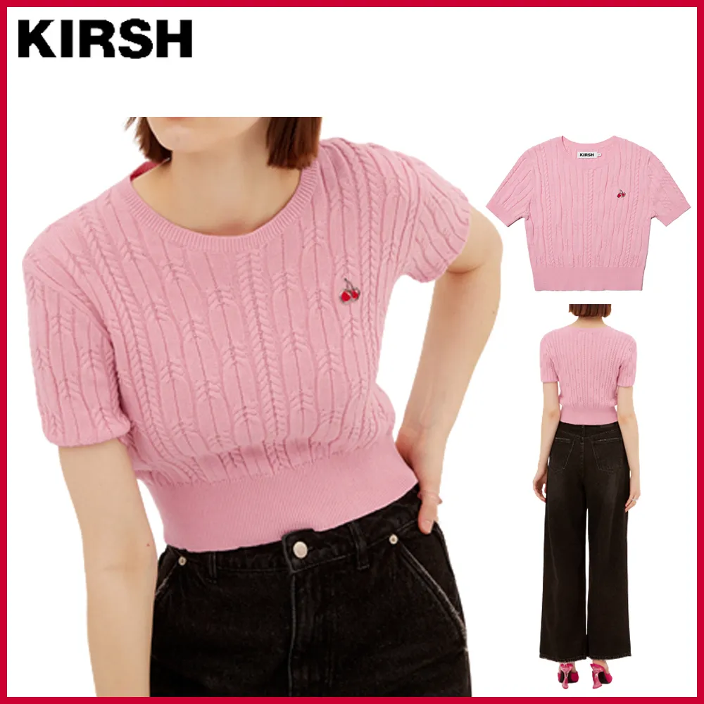 KIRSH  |Medium Co-ord Logo V-neck & Crew neck