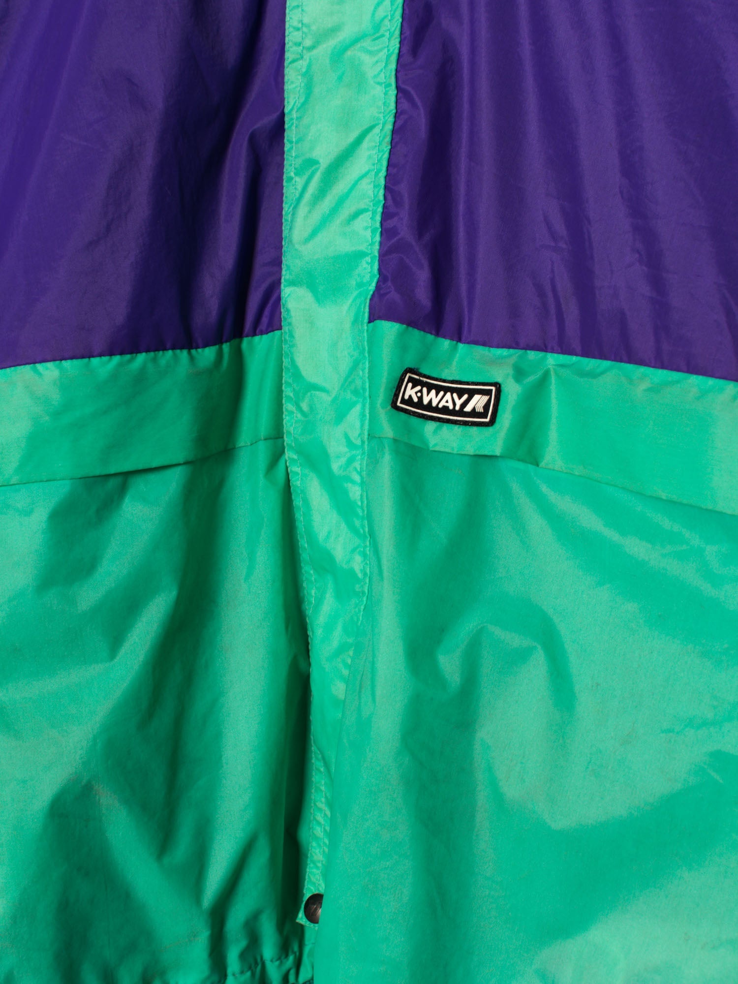 Kway Purple & Green Light Jacket