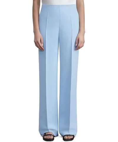 Lafayette 148 New York Womens Mid Rise Business Wide Leg Pants